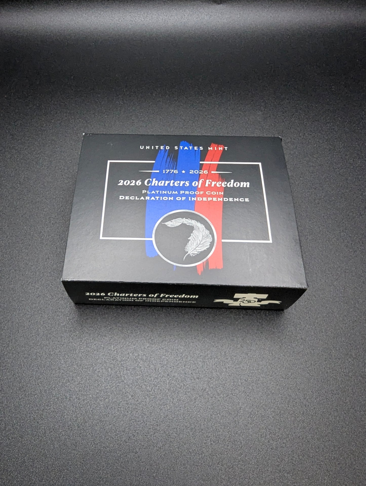 2026 Charters of Freedom Platinum Proof Coin – Declaration of Independence