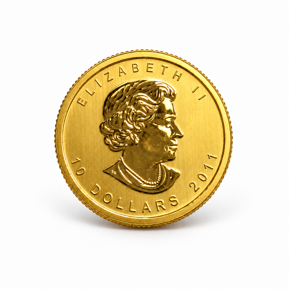 1/4 oz Canadian Gold Maple Leaf Coin – 99.99% Pure Gold (Random Year)