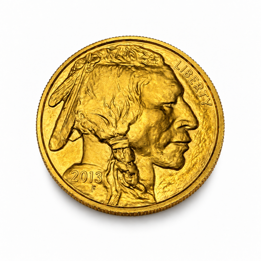 1 oz American Gold Buffalo Coin – 99.99% Pure Gold (Random Year)