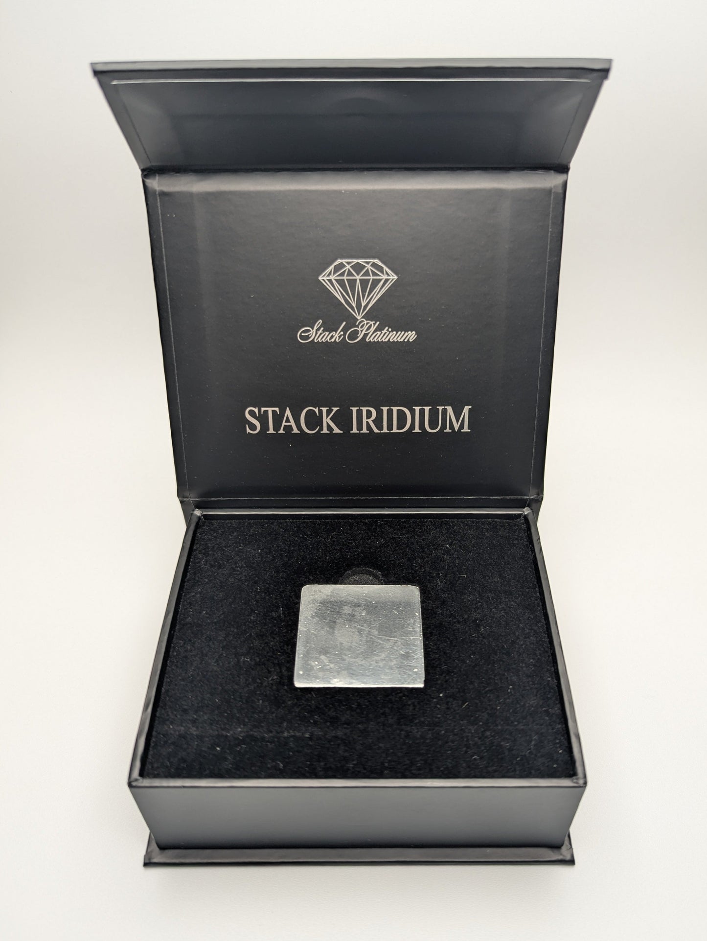 Stack Iridium: The World’s Rarest Precious Metal, 1 troy ounce of 99.9% pure Iridium bullion bar
