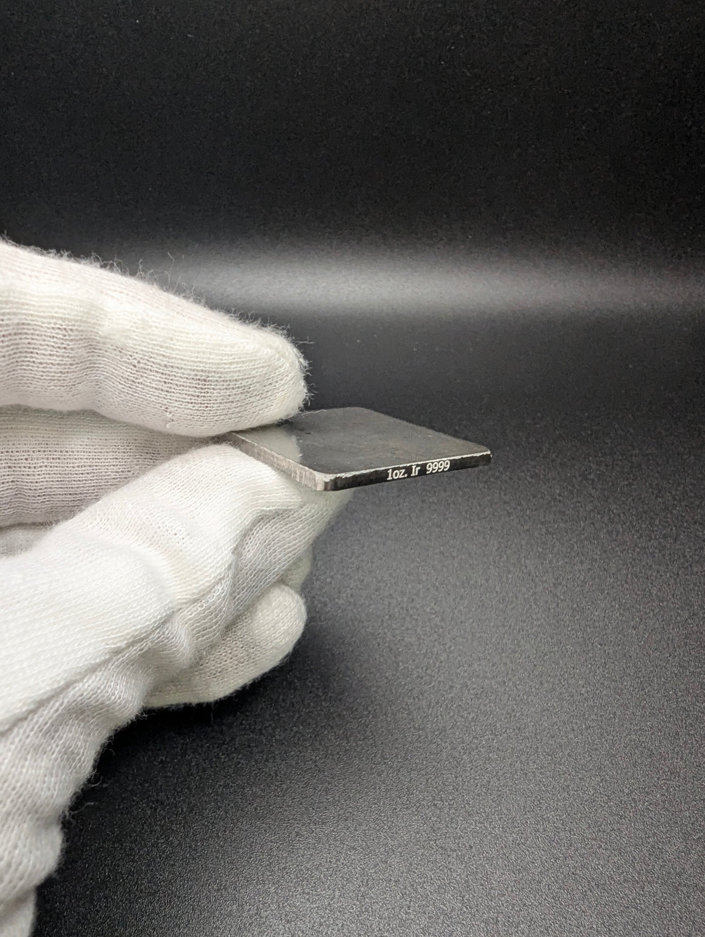 Stack Iridium: The World’s Rarest Precious Metal, 1 troy ounce of 99.9% pure Iridium bullion bar