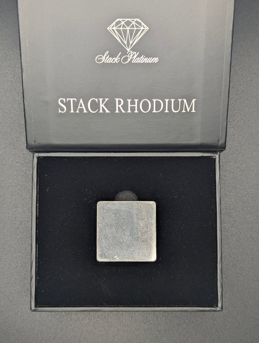 Rhodium Bullion Bar, 1+ Troy Ounce, 99.9% Pure