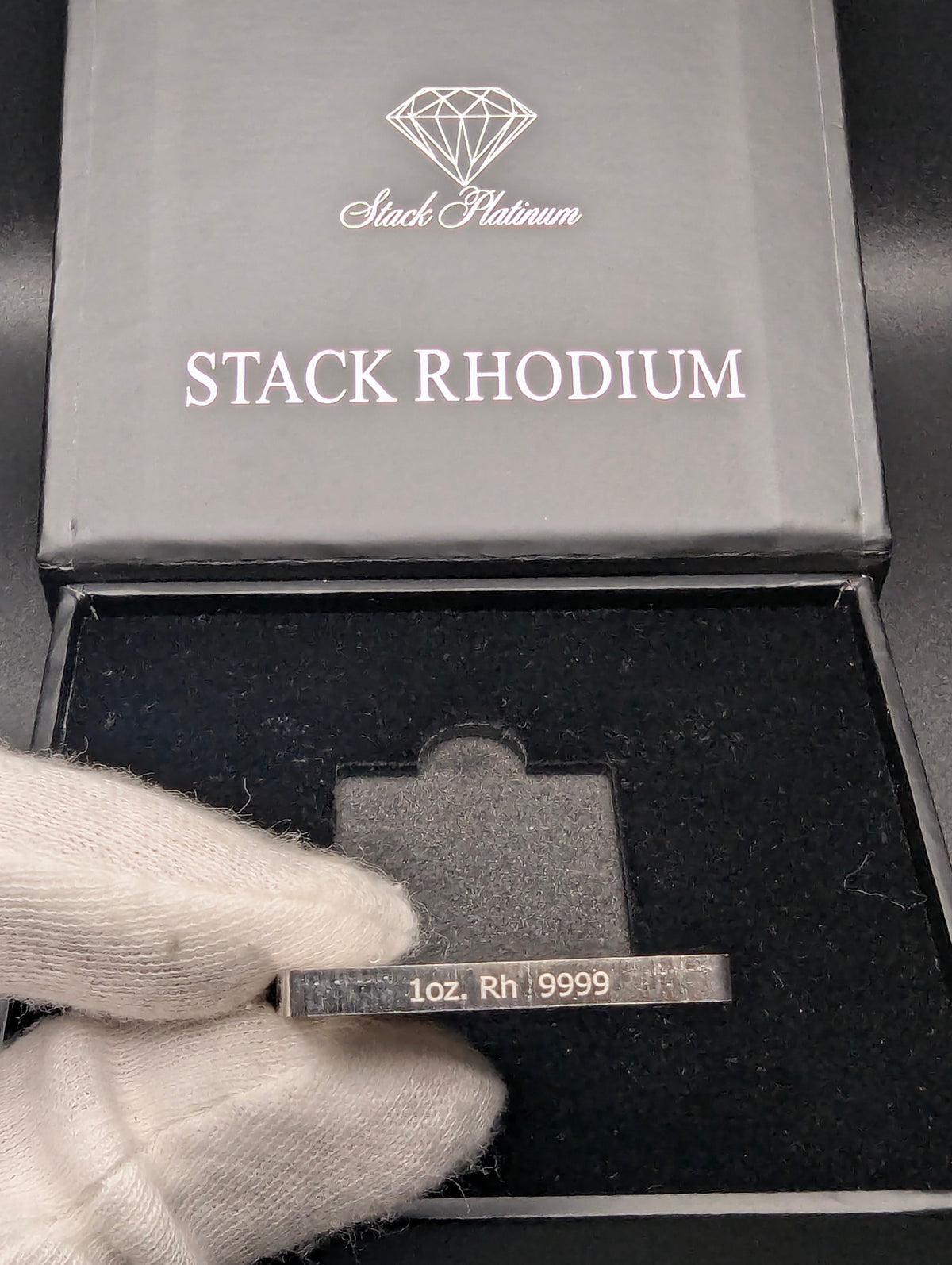 Rhodium Bullion Bar, 1+ Troy Ounce, 99.9% Pure