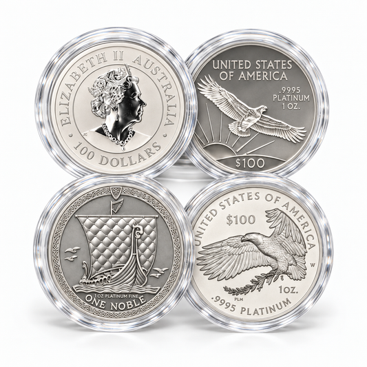 1 oz Platinum Coin — Various Designs (Our Choice)